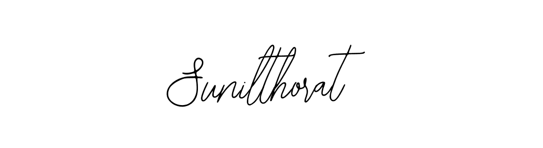 How to make Sunilthorat signature? Bearetta-2O07w is a professional autograph style. Create handwritten signature for Sunilthorat name. Sunilthorat signature style 12 images and pictures png