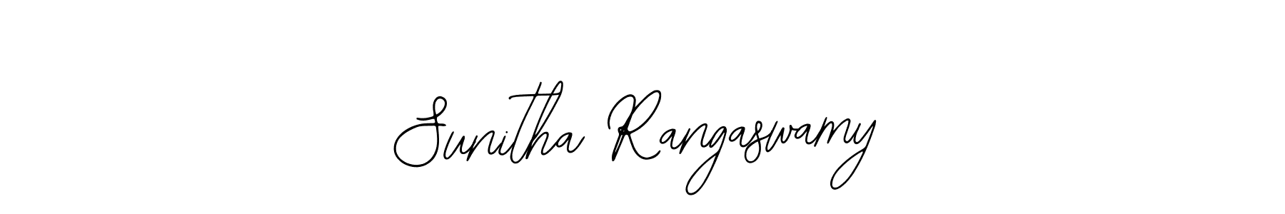 How to Draw Sunitha Rangaswamy signature style? Bearetta-2O07w is a latest design signature styles for name Sunitha Rangaswamy. Sunitha Rangaswamy signature style 12 images and pictures png