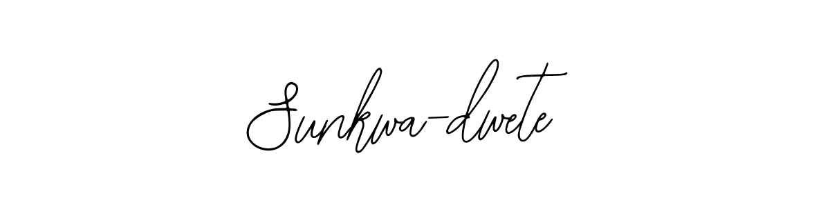 You should practise on your own different ways (Bearetta-2O07w) to write your name (Sunkwa-dwete) in signature. don't let someone else do it for you. Sunkwa-dwete signature style 12 images and pictures png