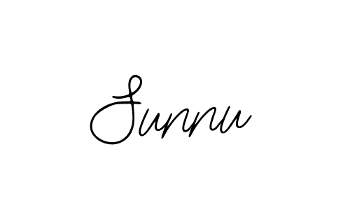 Sunnu stylish signature style. Best Handwritten Sign (Bearetta-2O07w) for my name. Handwritten Signature Collection Ideas for my name Sunnu. Sunnu signature style 12 images and pictures png