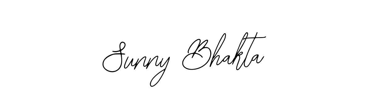 You should practise on your own different ways (Bearetta-2O07w) to write your name (Sunny Bhakta) in signature. don't let someone else do it for you. Sunny Bhakta signature style 12 images and pictures png