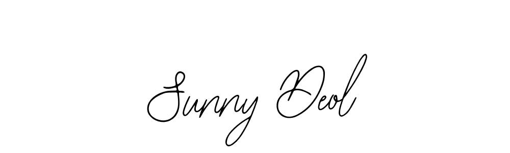 You should practise on your own different ways (Bearetta-2O07w) to write your name (Sunny Deol) in signature. don't let someone else do it for you. Sunny Deol signature style 12 images and pictures png