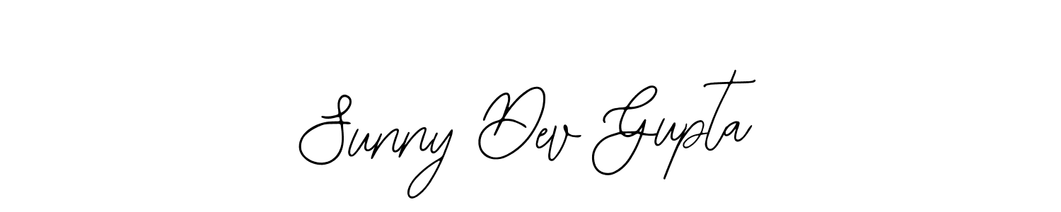 Create a beautiful signature design for name Sunny Dev Gupta. With this signature (Bearetta-2O07w) fonts, you can make a handwritten signature for free. Sunny Dev Gupta signature style 12 images and pictures png