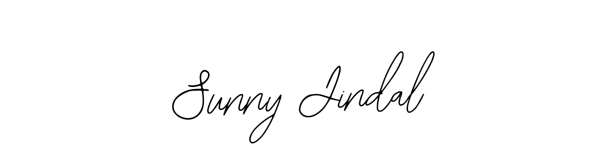 How to make Sunny Jindal name signature. Use Bearetta-2O07w style for creating short signs online. This is the latest handwritten sign. Sunny Jindal signature style 12 images and pictures png
