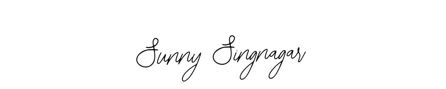 Bearetta-2O07w is a professional signature style that is perfect for those who want to add a touch of class to their signature. It is also a great choice for those who want to make their signature more unique. Get Sunny Singnagar name to fancy signature for free. Sunny Singnagar signature style 12 images and pictures png