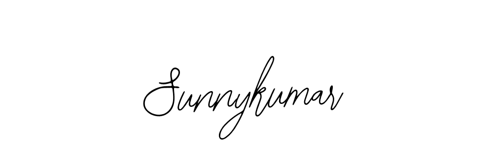 How to make Sunnykumar signature? Bearetta-2O07w is a professional autograph style. Create handwritten signature for Sunnykumar name. Sunnykumar signature style 12 images and pictures png