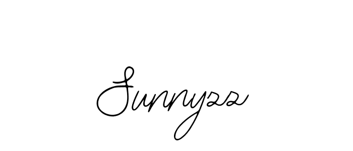 How to Draw Sunnyzz signature style? Bearetta-2O07w is a latest design signature styles for name Sunnyzz. Sunnyzz signature style 12 images and pictures png