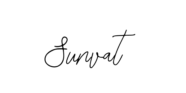 Also we have Sunvat name is the best signature style. Create professional handwritten signature collection using Bearetta-2O07w autograph style. Sunvat signature style 12 images and pictures png