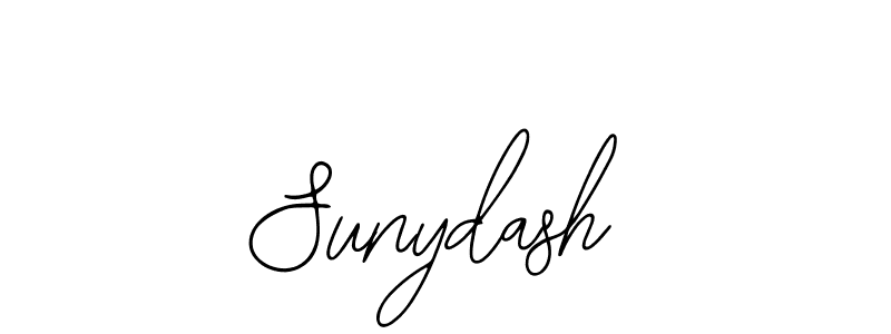 Make a beautiful signature design for name Sunydash. With this signature (Bearetta-2O07w) style, you can create a handwritten signature for free. Sunydash signature style 12 images and pictures png