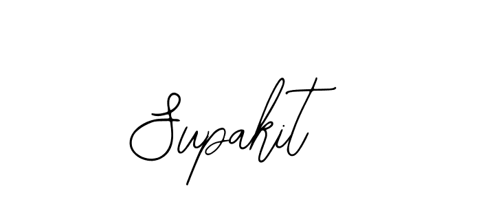 Use a signature maker to create a handwritten signature online. With this signature software, you can design (Bearetta-2O07w) your own signature for name Supakit. Supakit signature style 12 images and pictures png