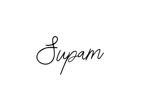 if you are searching for the best signature style for your name Supam. so please give up your signature search. here we have designed multiple signature styles  using Bearetta-2O07w. Supam signature style 12 images and pictures png
