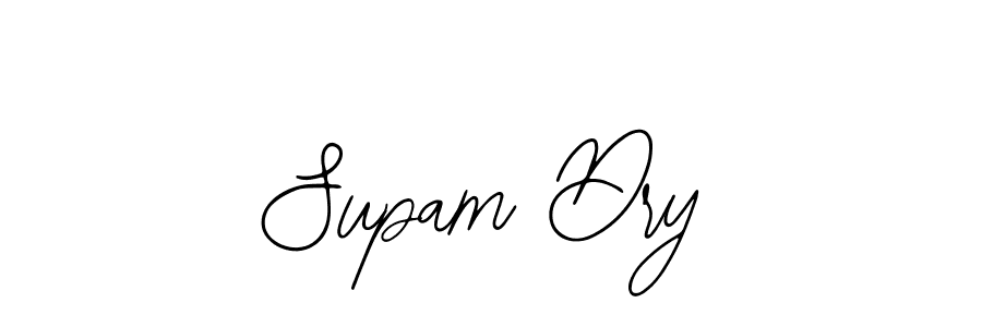 How to Draw Supam Dry signature style? Bearetta-2O07w is a latest design signature styles for name Supam Dry. Supam Dry signature style 12 images and pictures png