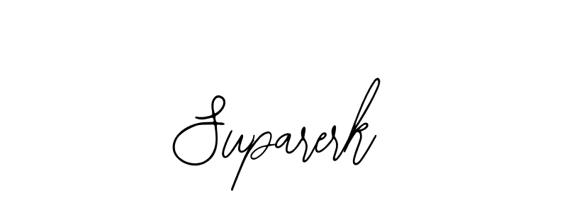 if you are searching for the best signature style for your name Suparerk. so please give up your signature search. here we have designed multiple signature styles  using Bearetta-2O07w. Suparerk signature style 12 images and pictures png