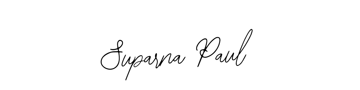if you are searching for the best signature style for your name Suparna Paul. so please give up your signature search. here we have designed multiple signature styles  using Bearetta-2O07w. Suparna Paul signature style 12 images and pictures png