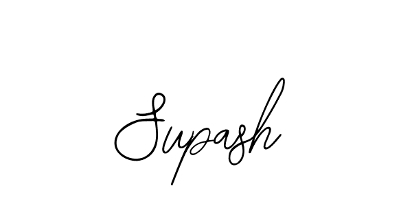 You should practise on your own different ways (Bearetta-2O07w) to write your name (Supash) in signature. don't let someone else do it for you. Supash signature style 12 images and pictures png