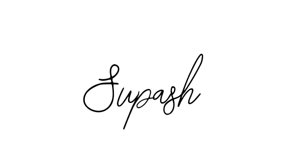 You should practise on your own different ways (Bearetta-2O07w) to write your name (Supash) in signature. don't let someone else do it for you. Supash signature style 12 images and pictures png