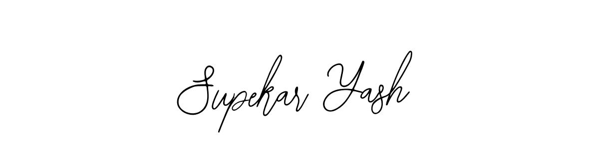 Also You can easily find your signature by using the search form. We will create Supekar Yash name handwritten signature images for you free of cost using Bearetta-2O07w sign style. Supekar Yash signature style 12 images and pictures png