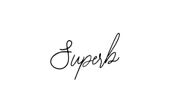 You should practise on your own different ways (Bearetta-2O07w) to write your name (Superb) in signature. don't let someone else do it for you. Superb signature style 12 images and pictures png