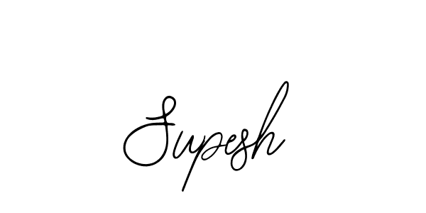 Use a signature maker to create a handwritten signature online. With this signature software, you can design (Bearetta-2O07w) your own signature for name Supesh. Supesh signature style 12 images and pictures png