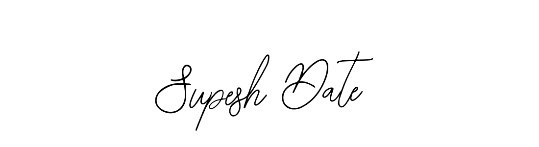 Make a beautiful signature design for name Supesh Date. Use this online signature maker to create a handwritten signature for free. Supesh Date signature style 12 images and pictures png