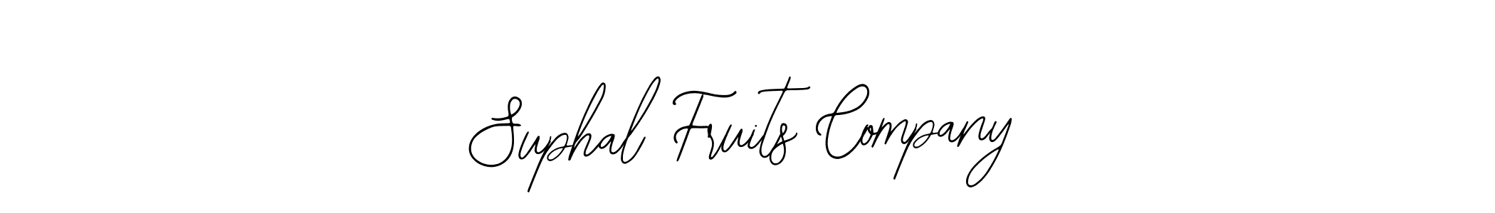 Make a beautiful signature design for name Suphal Fruits Company. With this signature (Bearetta-2O07w) style, you can create a handwritten signature for free. Suphal Fruits Company signature style 12 images and pictures png