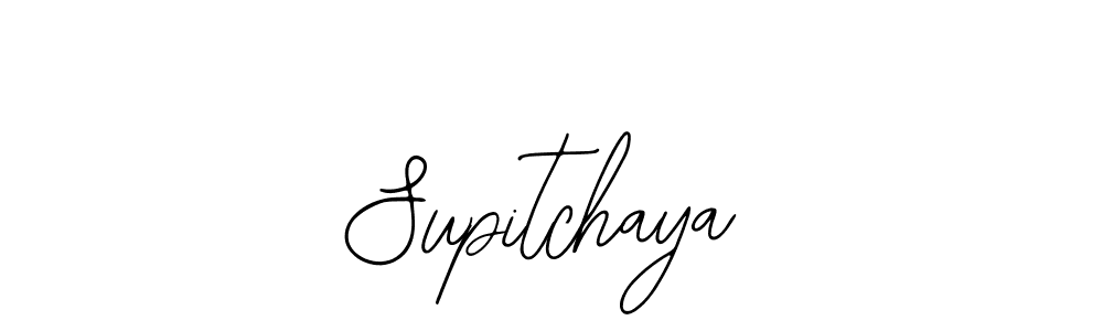 The best way (Bearetta-2O07w) to make a short signature is to pick only two or three words in your name. The name Supitchaya include a total of six letters. For converting this name. Supitchaya signature style 12 images and pictures png