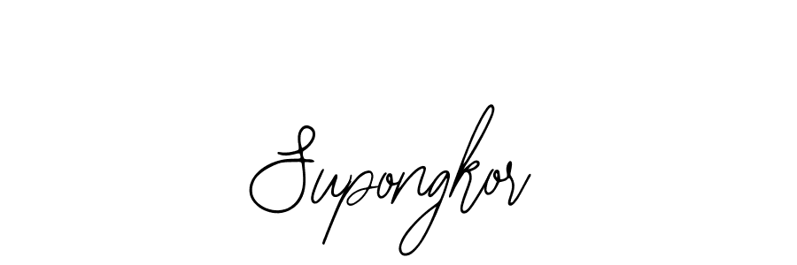 Similarly Bearetta-2O07w is the best handwritten signature design. Signature creator online .You can use it as an online autograph creator for name Supongkor. Supongkor signature style 12 images and pictures png