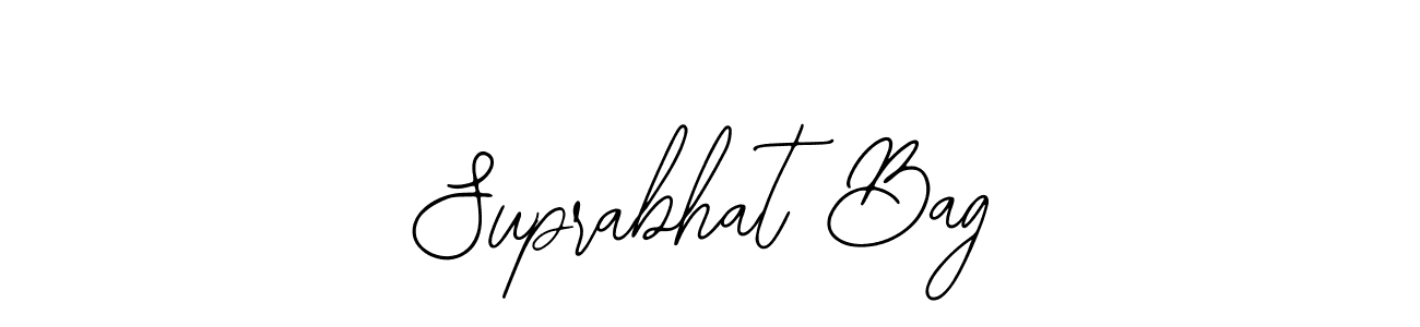 Make a beautiful signature design for name Suprabhat Bag. Use this online signature maker to create a handwritten signature for free. Suprabhat Bag signature style 12 images and pictures png