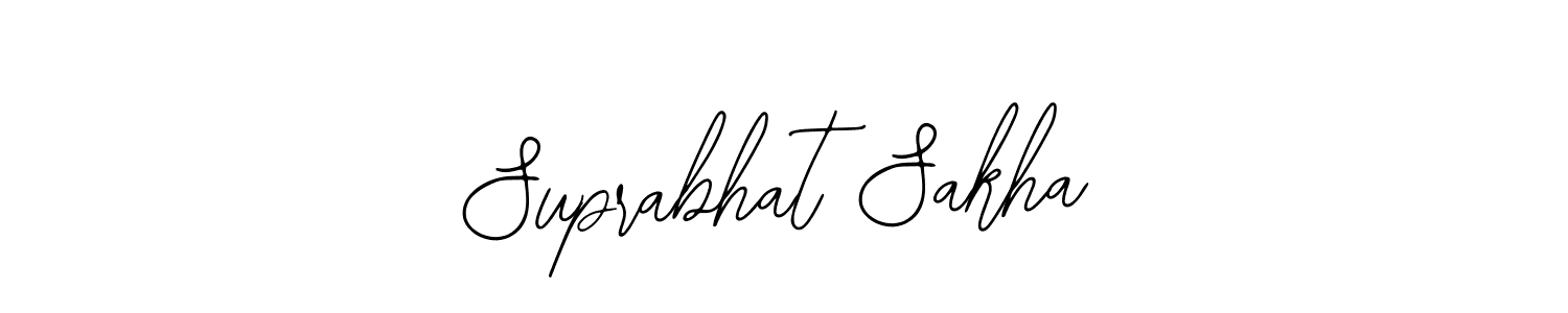It looks lik you need a new signature style for name Suprabhat Sakha. Design unique handwritten (Bearetta-2O07w) signature with our free signature maker in just a few clicks. Suprabhat Sakha signature style 12 images and pictures png
