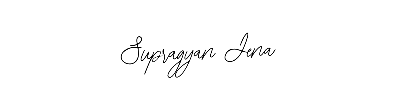 Create a beautiful signature design for name Supragyan Jena. With this signature (Bearetta-2O07w) fonts, you can make a handwritten signature for free. Supragyan Jena signature style 12 images and pictures png