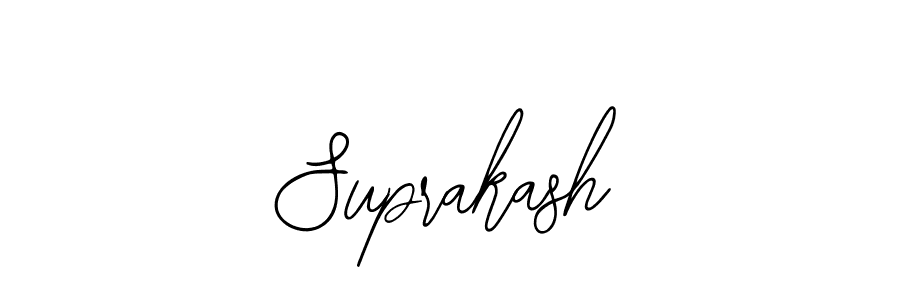 Create a beautiful signature design for name Suprakash. With this signature (Bearetta-2O07w) fonts, you can make a handwritten signature for free. Suprakash signature style 12 images and pictures png