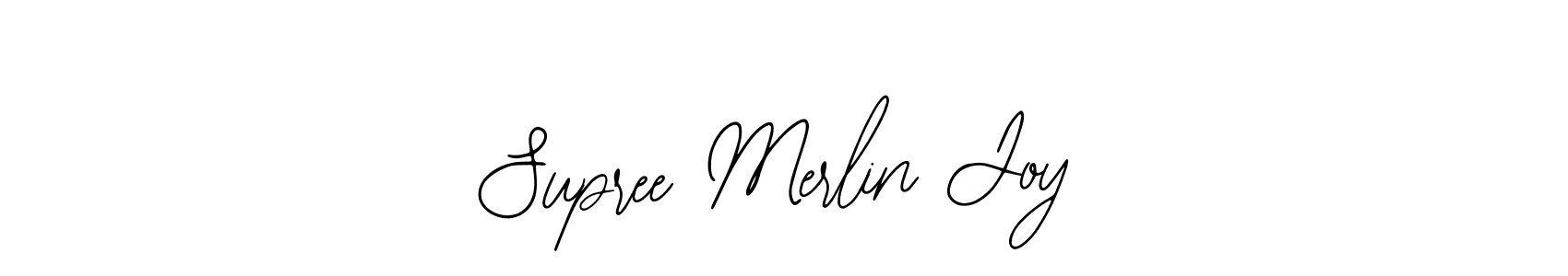 Check out images of Autograph of Supree Merlin Joy name. Actor Supree Merlin Joy Signature Style. Bearetta-2O07w is a professional sign style online. Supree Merlin Joy signature style 12 images and pictures png