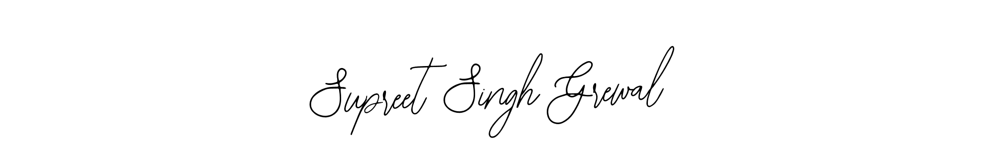 Use a signature maker to create a handwritten signature online. With this signature software, you can design (Bearetta-2O07w) your own signature for name Supreet Singh Grewal. Supreet Singh Grewal signature style 12 images and pictures png