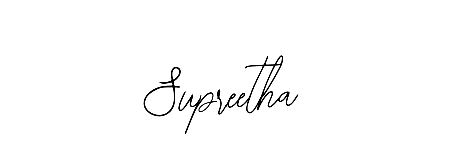 Create a beautiful signature design for name Supreetha. With this signature (Bearetta-2O07w) fonts, you can make a handwritten signature for free. Supreetha signature style 12 images and pictures png