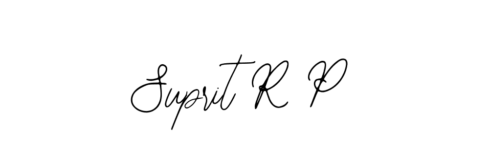 Design your own signature with our free online signature maker. With this signature software, you can create a handwritten (Bearetta-2O07w) signature for name Suprit R P. Suprit R P signature style 12 images and pictures png