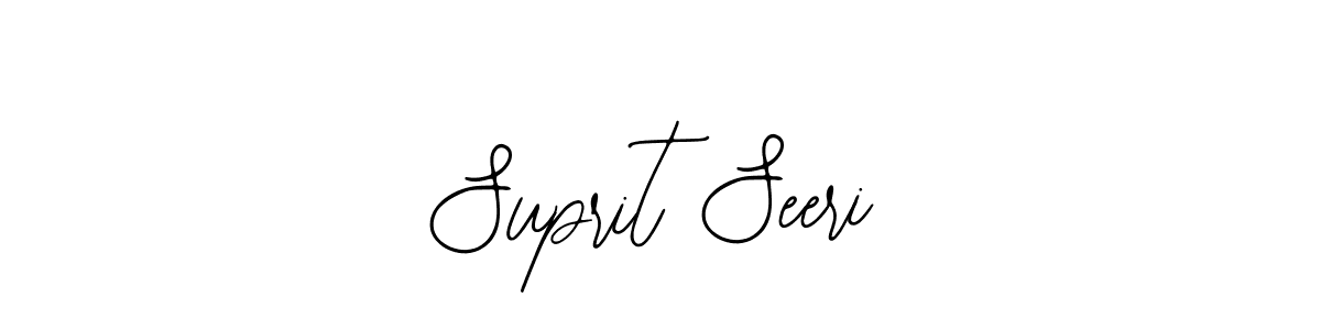 if you are searching for the best signature style for your name Suprit Seeri. so please give up your signature search. here we have designed multiple signature styles  using Bearetta-2O07w. Suprit Seeri signature style 12 images and pictures png