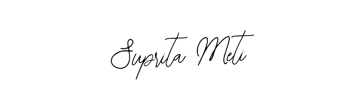 if you are searching for the best signature style for your name Suprita Meti. so please give up your signature search. here we have designed multiple signature styles  using Bearetta-2O07w. Suprita Meti signature style 12 images and pictures png
