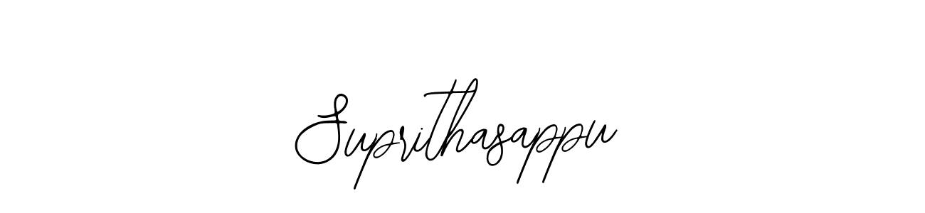 The best way (Bearetta-2O07w) to make a short signature is to pick only two or three words in your name. The name Suprithasappu include a total of six letters. For converting this name. Suprithasappu signature style 12 images and pictures png