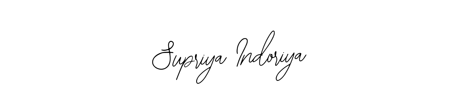 The best way (Bearetta-2O07w) to make a short signature is to pick only two or three words in your name. The name Supriya Indoriya include a total of six letters. For converting this name. Supriya Indoriya signature style 12 images and pictures png