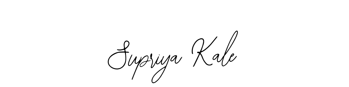 Design your own signature with our free online signature maker. With this signature software, you can create a handwritten (Bearetta-2O07w) signature for name Supriya Kale. Supriya Kale signature style 12 images and pictures png