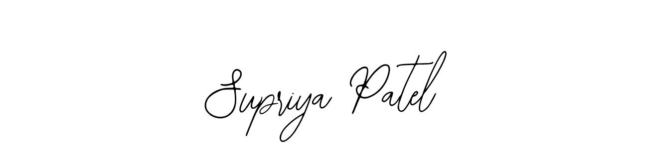 How to make Supriya Patel signature? Bearetta-2O07w is a professional autograph style. Create handwritten signature for Supriya Patel name. Supriya Patel signature style 12 images and pictures png