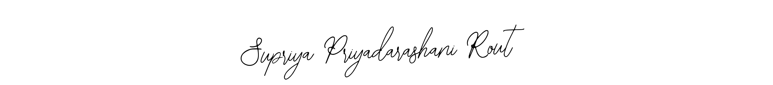 Supriya Priyadarashani Rout stylish signature style. Best Handwritten Sign (Bearetta-2O07w) for my name. Handwritten Signature Collection Ideas for my name Supriya Priyadarashani Rout. Supriya Priyadarashani Rout signature style 12 images and pictures png