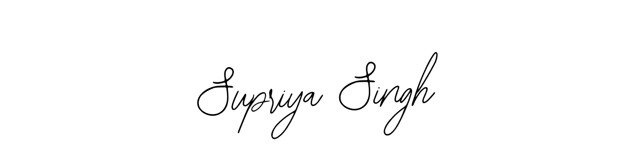 Also You can easily find your signature by using the search form. We will create Supriya Singh name handwritten signature images for you free of cost using Bearetta-2O07w sign style. Supriya Singh signature style 12 images and pictures png