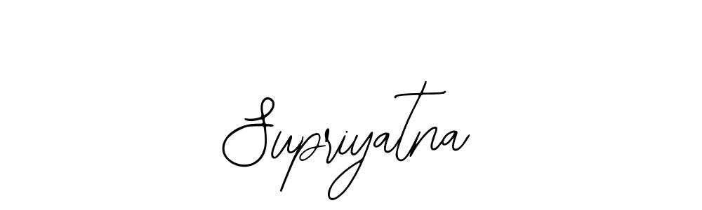 How to make Supriyatna name signature. Use Bearetta-2O07w style for creating short signs online. This is the latest handwritten sign. Supriyatna signature style 12 images and pictures png