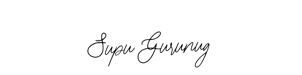 How to Draw Supu Gurunug signature style? Bearetta-2O07w is a latest design signature styles for name Supu Gurunug. Supu Gurunug signature style 12 images and pictures png