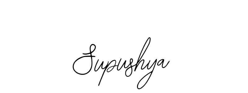 Supushya stylish signature style. Best Handwritten Sign (Bearetta-2O07w) for my name. Handwritten Signature Collection Ideas for my name Supushya. Supushya signature style 12 images and pictures png