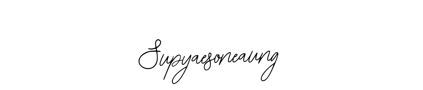 Make a beautiful signature design for name Supyaesoneaung. With this signature (Bearetta-2O07w) style, you can create a handwritten signature for free. Supyaesoneaung signature style 12 images and pictures png