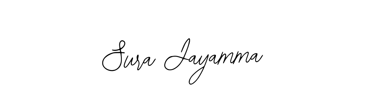 Similarly Bearetta-2O07w is the best handwritten signature design. Signature creator online .You can use it as an online autograph creator for name Sura Jayamma. Sura Jayamma signature style 12 images and pictures png