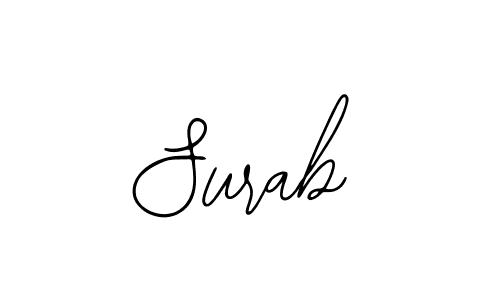 It looks lik you need a new signature style for name Surab. Design unique handwritten (Bearetta-2O07w) signature with our free signature maker in just a few clicks. Surab signature style 12 images and pictures png