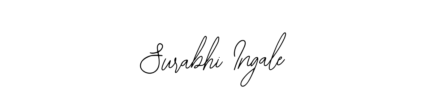 Also You can easily find your signature by using the search form. We will create Surabhi Ingale name handwritten signature images for you free of cost using Bearetta-2O07w sign style. Surabhi Ingale signature style 12 images and pictures png